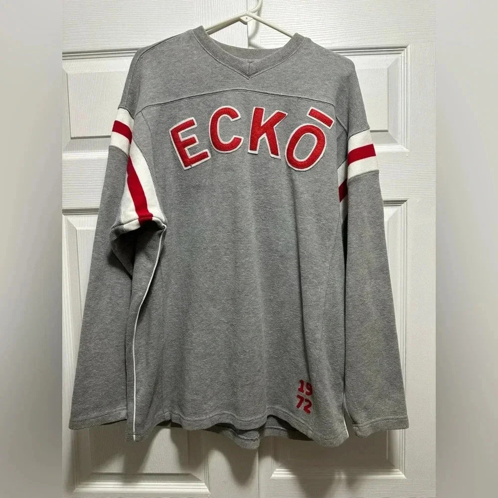 Vintage Ecko Unlimited Sweater Pullover Sweatshirt Men’s L Y2K Jersey